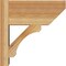Ekena Millwork Legacy Slat Rough Sawn Outlooker, Western Red Cedar, 8"W x 16"D x 16"H OUT08X16X16LEC06RWR - alternate 4